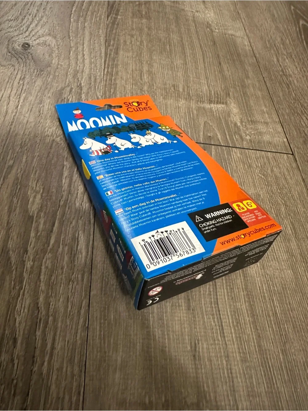 Story Cubes Kids Puzzle Game - Blue & White